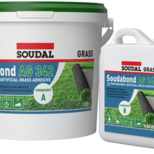 Лепило за изкуствена трева + втвърдител Soudal Soudabond AG 342 2K A-Comp 12кг