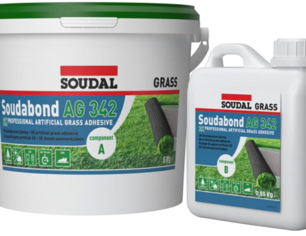 Лепило за изкуствена трева + втвърдител Soudal Soudabond AG 342 2K A-Comp 6кг